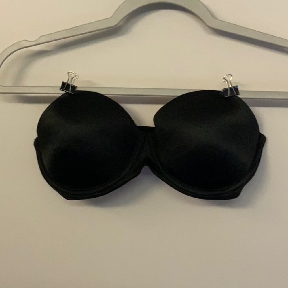 Pink by Victoria's Secret Wear Everywhere Multi Way Push-up, black, size 32D
